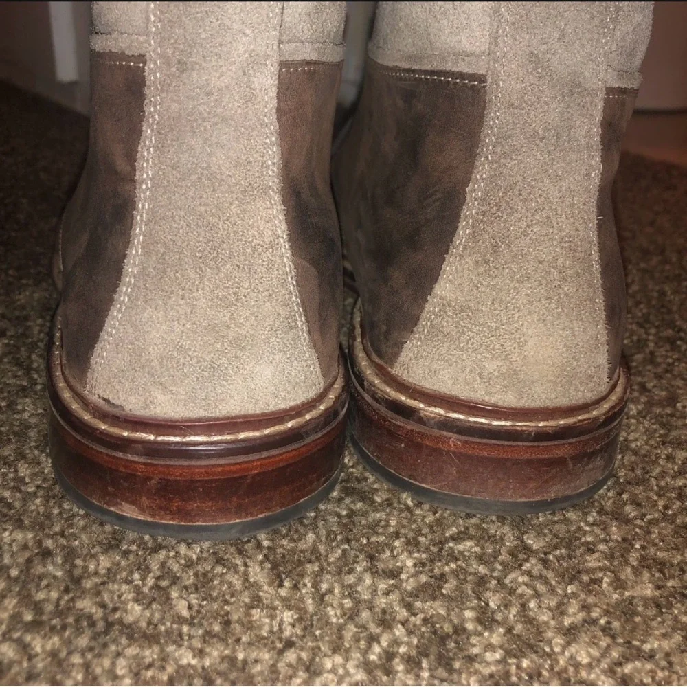 Cole Haan Two-Tone Leather Chukka Boots - Picture 5 of 5